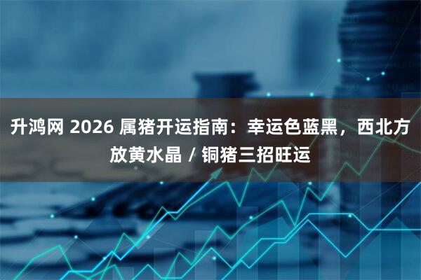 升鸿网 2026 属猪开运指南：幸运色蓝黑，西北方放黄水晶 / 铜猪三招旺运